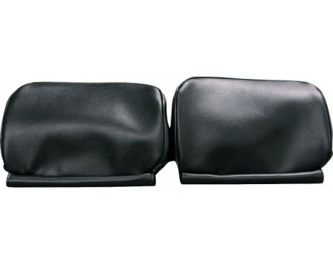 Legendary Auto Interiors Chevelle Headrest Covers, Bench Seat, Vinyl, 1966