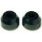 El Camino Tie Rod End Boots, Urethane, Black, 1959-1987