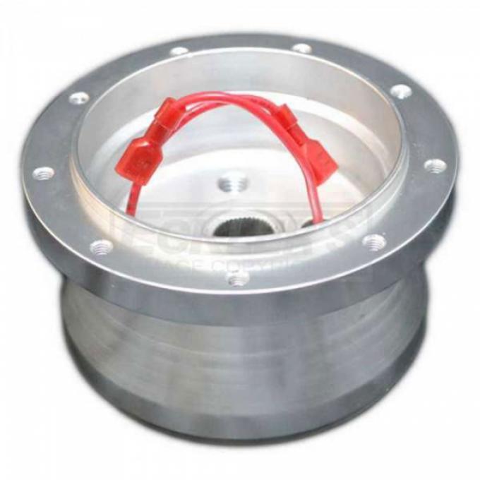 Chevelle Steering Wheel Adapter Hub, Volante S9, Billet Aluminum, 1964-1983