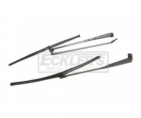 1968-1972 Chevelle Windshield Wiper Arms & Blades, Complete