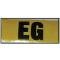 El Camino Valve Cover Code Decal (EG) 396/375hp With Manual Transmission, 1966-1968