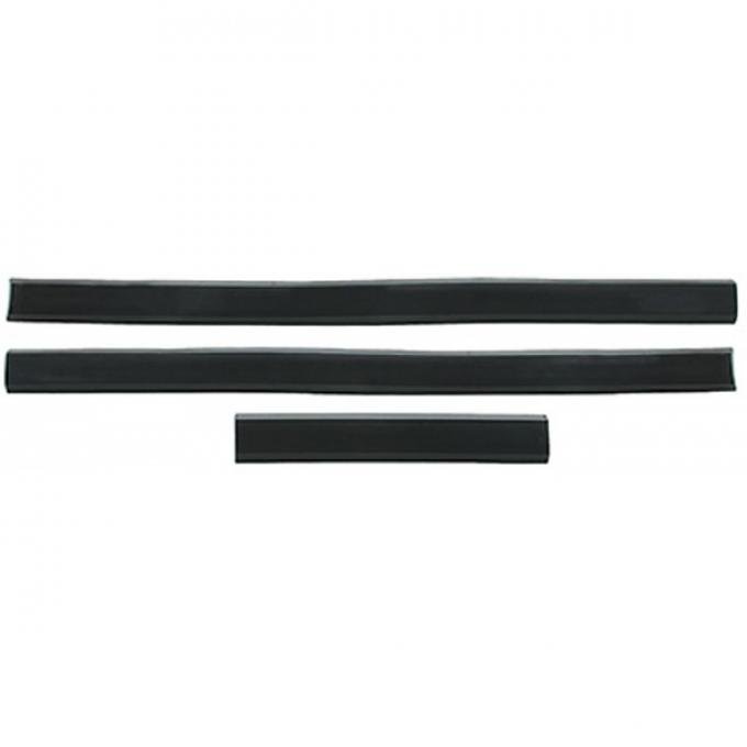 El Camino Front Bumper Impact Strips, For Bumper With Guards, 19781987