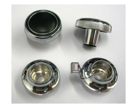 Chevelle Radio Knob Set, For Cars With Mono Radio, 1969-1971