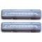 El Camino Valve Covers, Small Block, With Raised ChevroletScript, With Fins, Pair, 1959-1985