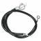 Chevelle Battery Cable, Spring Ring, Negative, Big Block, 1969