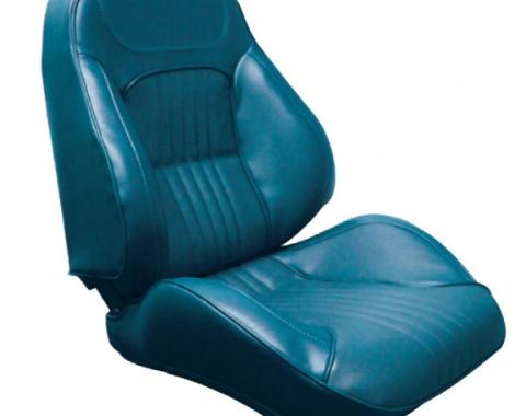 El Camino Standard Interior, Touring II, Front Bucket Seat, 1971-1972