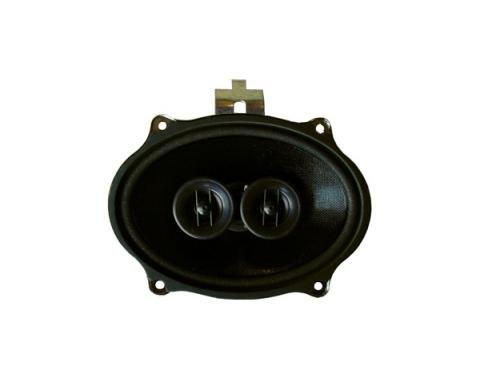 El Camino Speakers, Dual Voice Coil Front Speakers, With Bracket, 1964-1969