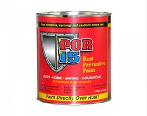 Rust Preventive Paint, Gloss Black, POR-15, Pint