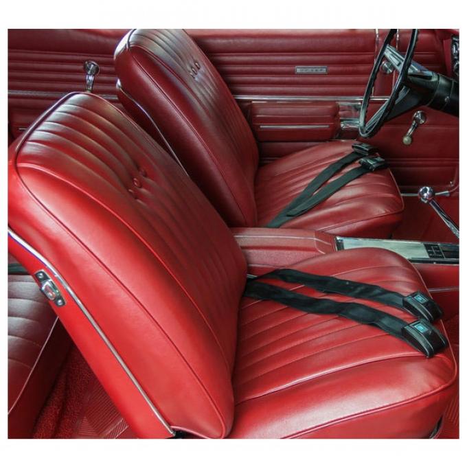 Distinctive Industries 1968 Chevelle Coupe with Buckets Front & Rear Upholstery Set 090276