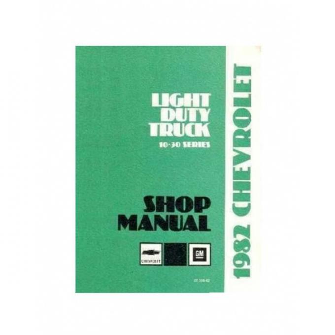 El Camino Shop Manual, 1982