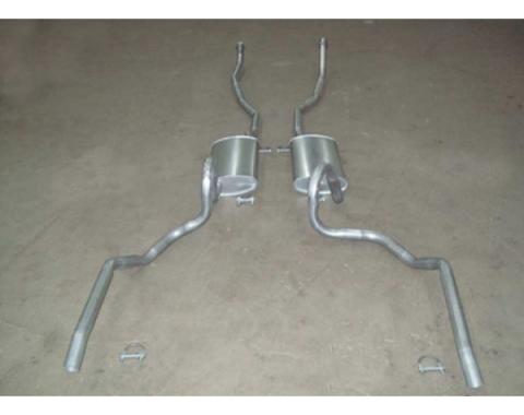 Chevelle - Dual Exhaust System, Small Block, Except Station Wagon, 1968-1969