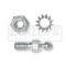 Chevelle And Malibu Accelerator Cable Ball Stud Kit, 1966-1974