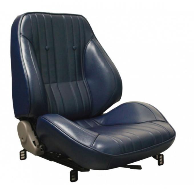 El Camino Standard Interior, Touring II, Front Bucket Seat, 1969