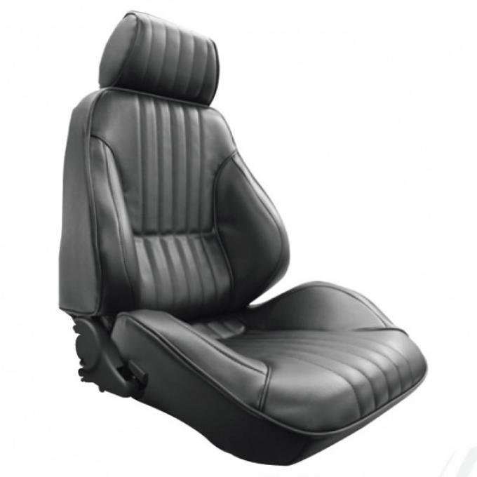 El Camino Standard Interior, Touring II, Front Bucket Seat, 1968