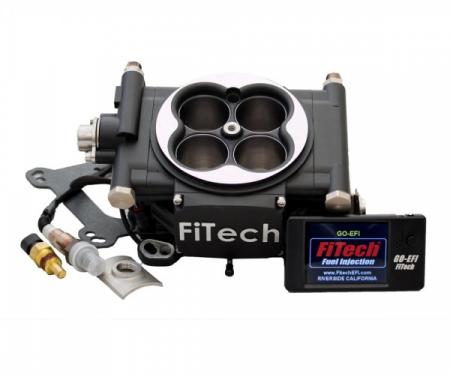 FiTech Fuel Injection 600 HP Power Adder Kit, Matte Black Finish