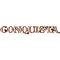 El Camino Conquista Tailgate Decal, Brown & Orange, 1985-1987