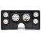 El Camino Instrument Cluster Panel, Black Finish, With Phantom Gauges, 1982-1987