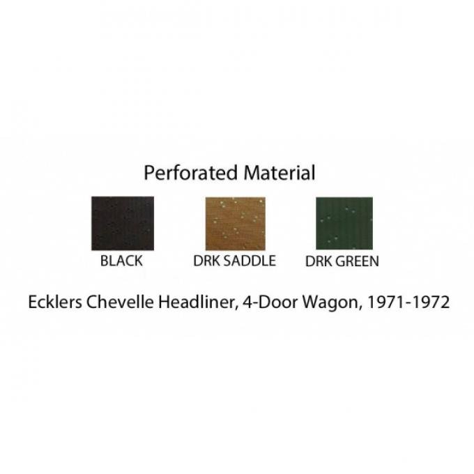 Chevelle Headliner, 4-Door Wagon, 1971-1972