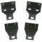 El Camino Headlight Bezel & Grille Mounting Brackets, Lowers, 1969