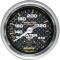 Chevelle Water Temperature Gauge, Mechanical, Carbon Fiber Series, AutoMeter. 1964-1972