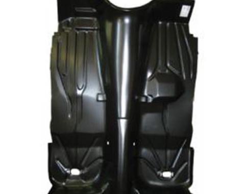 Malibu Floor Pan, Full, With Hump, 1978-1983