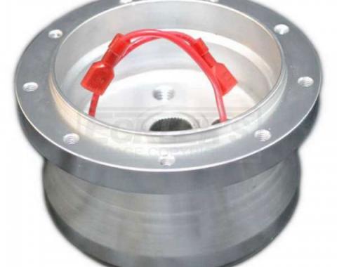 Chevelle Steering Wheel Adapter Hub, Volante S9, Billet Aluminum, 1964-1983