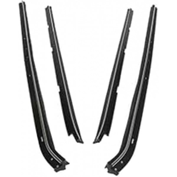 El Camino 2Door Window Felt Set,4 Piece,Inner/Outer,19731977