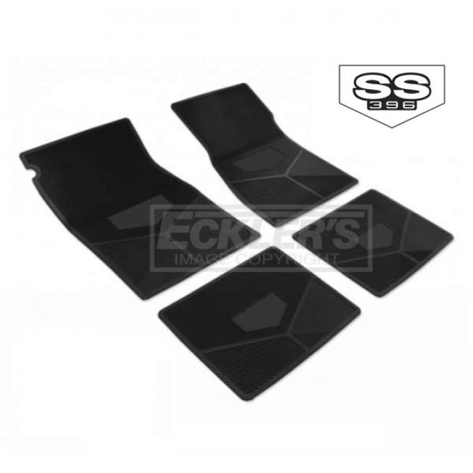 Legendary El Camino Super Sport 396 Floor Mat, Vinyl, 1970-1972