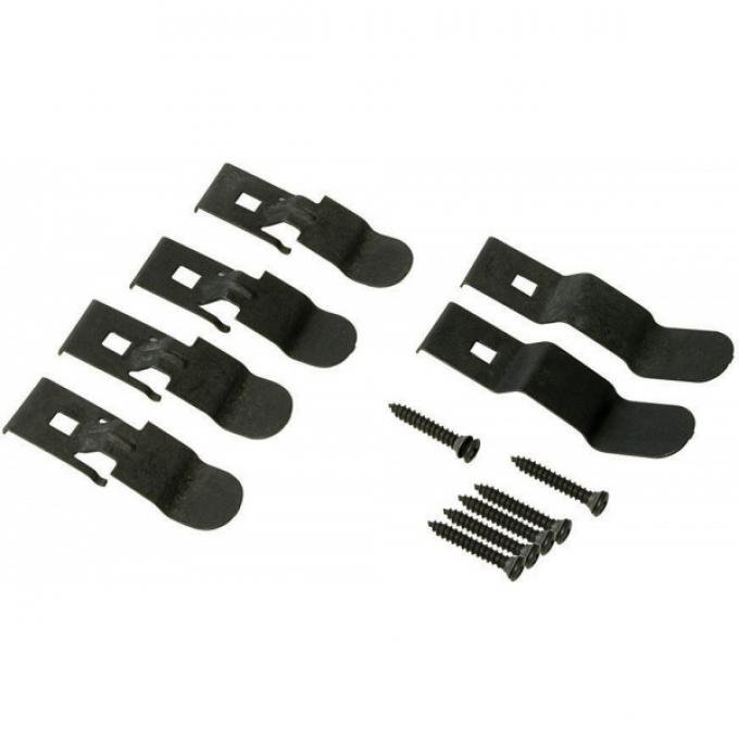 Chevelle Dash Pad Clip Kit, 1970-1972