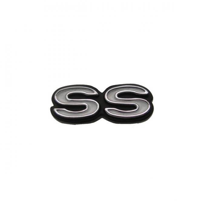 Chevelle And Malibu, Steering Wheel Emblem, Super Sport, 1968