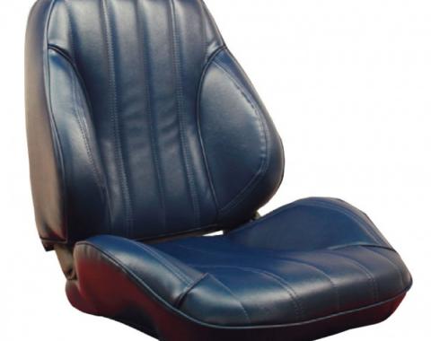 Chevelle Standard Interior, Touring II, Front Bucket Seat 1966