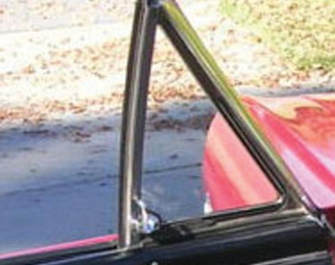 Chevelle Vent Glass, 2-Door Coupe & Convertible, Left Hand,1964-1965