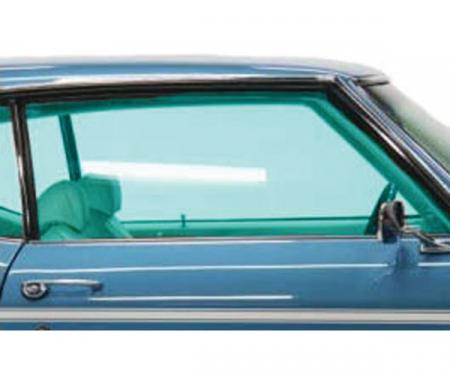 Chevelle Door Glass, 2-Door Coupe & Convertible, Right Hand, 1969