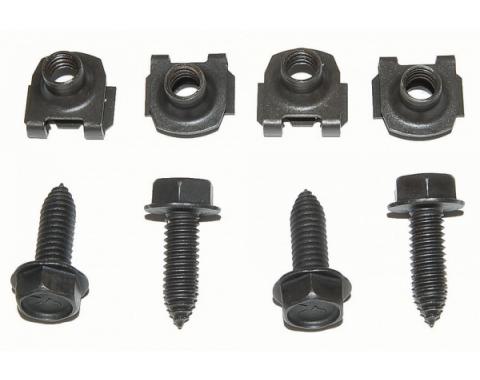 Chevelle Front Shock Mounting Fasteners, 1968-1972