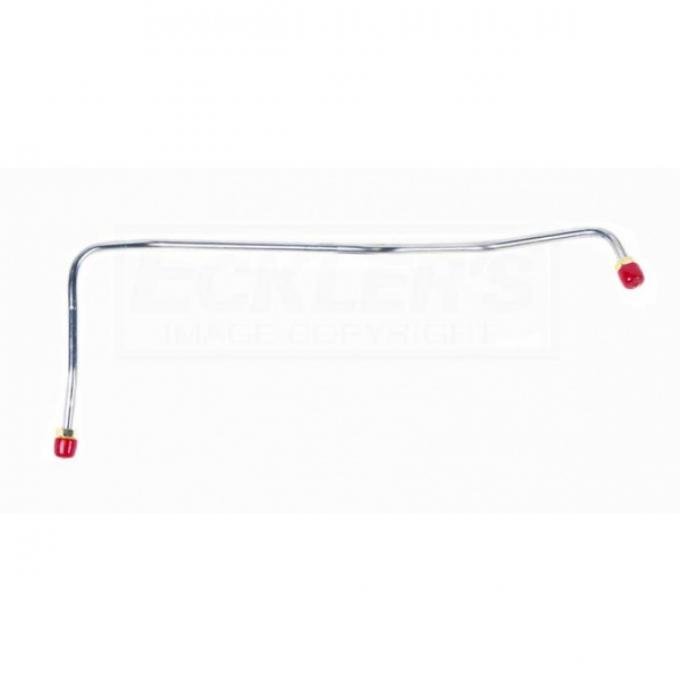 EL Camino Engine Line, Pump To Carburetor, 350 2 Barrel, Stainless Steel, 1978-1983