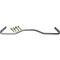 Chevelle Anti-Sway Bar, Rear, 1, Silver Vein Powder Coated, Hellwig, 1964-1977