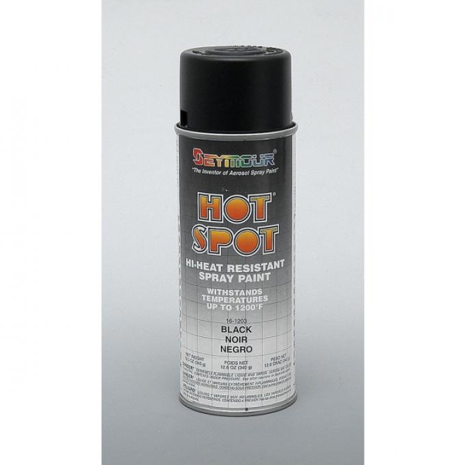 Exhaust Paint, High Temperature, Black