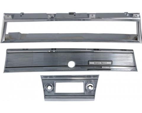 Chevelle Super Sport Dash Bezel Kit, 1967