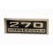 Chevelle Valve Cover Decal, 270 hp, 1964-1972
