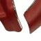 Chevelle Seat Back & Side Panel Set, Bucket, 2-Door Coupe & Convertible, Red, 1969-1970