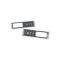 Chevelle Front Marker Light Bezels, 307, 1968