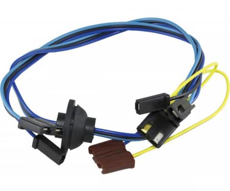El Camino Wiper Motor Harness, 2 Speed With Washer, 1966