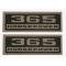 El Camino Valve Cover Decal, 365 Hp, 1971