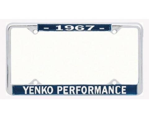 Chevelle Yenko Performace License Frame, 1967