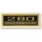 Chevelle Valve Cover Decal, 280 hp, 1964-1972