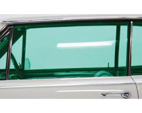 Chevelle Door Glass, 2-Door Coupe, Left Hand, 1964