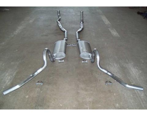 El Camino - Dual Exhaust System, Small Block, 1970-1972