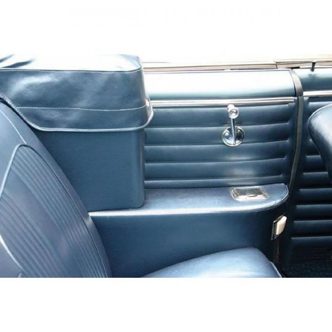 Legendary Auto Interiors Chevelle & Malibu Covers, Rear Armrest, Convertible, Show Correct, 1964