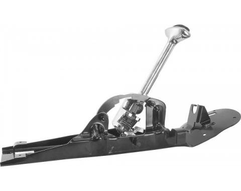 Chevelle Shifter Assembly, With Handle, 4-Speed Automatic, 1966-1967