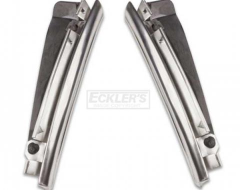 El Camino Fender Top Molding, With Correct Rubber Seals, 1968-1972